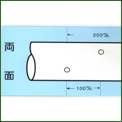 タイレン 潅水チューブ 黒 0.12×50×200 灌水 かん水 潅水資材 アグリズ